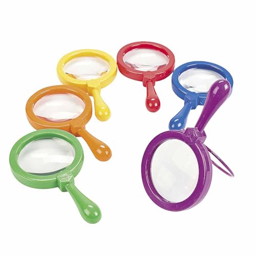 Learning Resources Jumbo Magnifiers - 6 Pieces, Ages 3+ Toddler Learning Toys, Exploration Toys for Kids, Magnifiers for Kids,Back to School Supplies, Teacher Supplies - Click to Buy