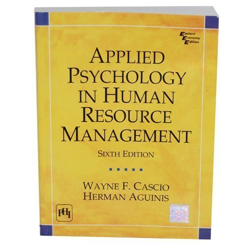 Applied Psychology in Human Resource Management (Easton Economy Edition, International Edition, 6th Edition) - Click to Buy