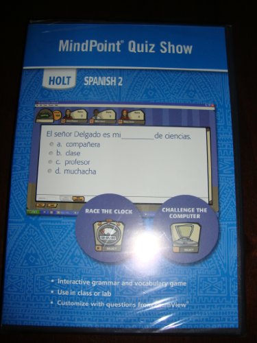 Holt Spanish 2 MindPoint Quiz Show. (CD-ROM) - Click to Buy