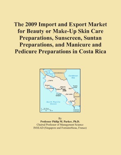 The 2009 Import and Export Market for Beauty or Make-Up Skin Care Preparations, Sunscreen, Suntan Preparations, and Manicure and Pedicure Preparations in Costa Rica - Click to Buy