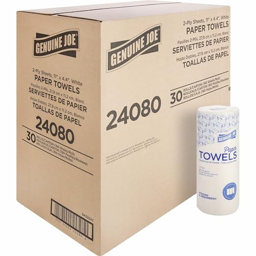 Genuine Joe GJO24080 Papierhandtücher, 2-lagig, 30 Stück - Click to Buy