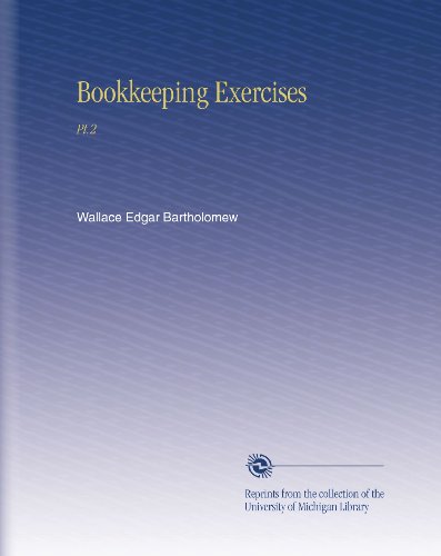 Bookkeeping Exercises: Pt.2