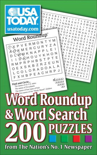 USA Today Word Roundup & Word Search: 200 Puzzles from the Nations No. 1 Newspaper - Click to Buy