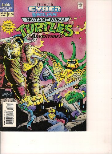 TEENAGE MUTANT NINJA TURTLES ADVENTURES #66 Part 5 of 5 Cyber Samurai, March 1995 - Click to Buy