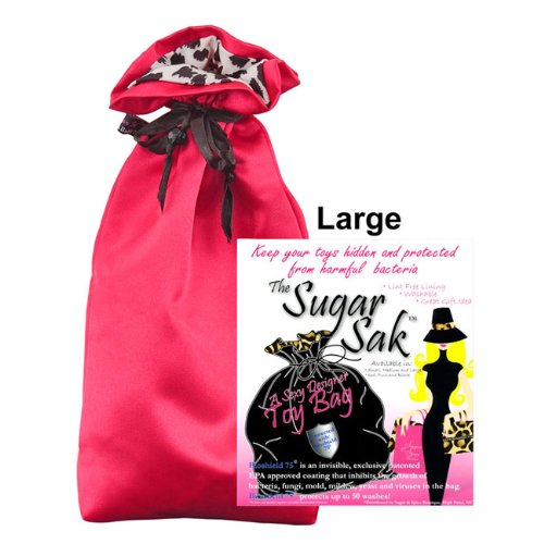 Sugar N Spice Boutique Sugar Sak Large Toy Bag, Red - Click to Buy