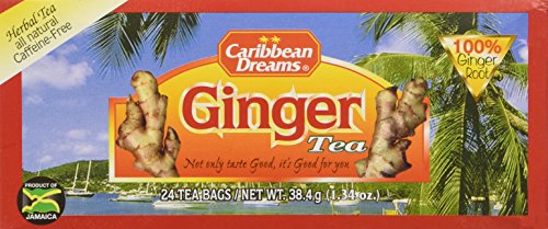 Caribbean Dreams Ginger Tea, 24 Tea Bags(1.34oz) - Click to Buy