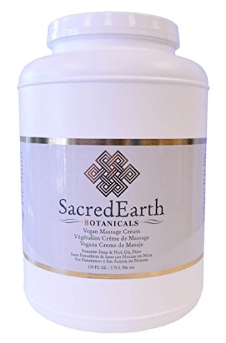 Sacred Earth Botanicals Massagecreme - Gallone für Erwachsene, unisex, Körperpflegemittel - Click to Buy