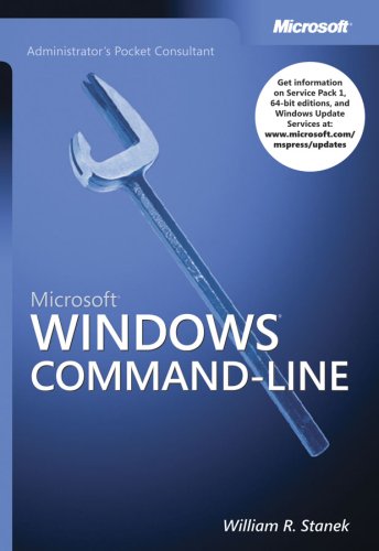 Microsoft® Windows® Command-Line Administrator's Pocket Consultant (Pro - Administrator's PC) - Click to Buy