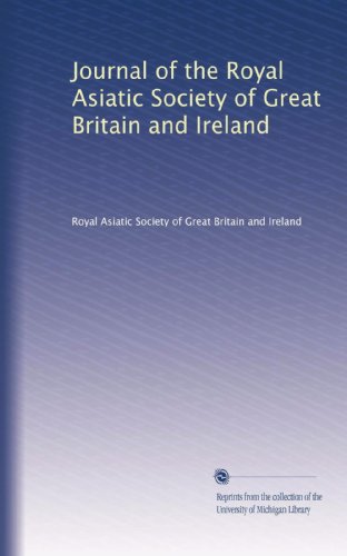 Journal of the Royal Asiatic Society of Great Britain and Ireland - Click to Buy
