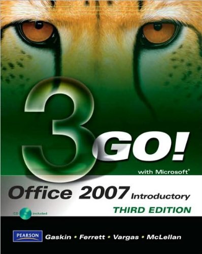 Lot of 4 Books Go! Series:with Office 2007, Introductory (2nd Edition) Computer Concepts Getting Started,with Microsoft Office 2007 Introductory, with Microsoft Windows XP Getting Started 2007-2009 ISBN# 0132318393,0132327937,0132418592 - Click to Buy