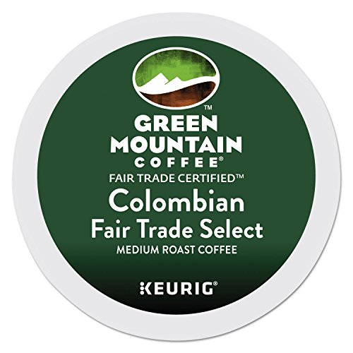 Green Mountain Coffee Colombian Fair Trade Select, Fair Trade, Single Origin, Medium Roast Coffee, 24 Count