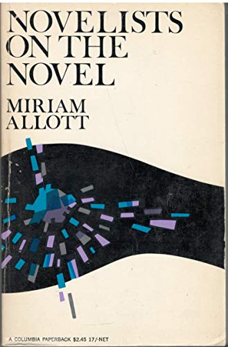 Novelists on the Novel By Miriam Alott - Click to Buy