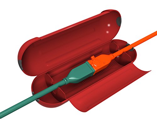 Stanley 39387 EZ Outdoor Power Cord Protect Box , Red - Click to Buy