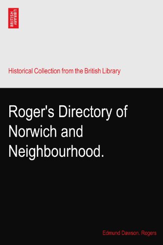 Roger's Directory of Norwich and Neighbourhood. - Click to Buy