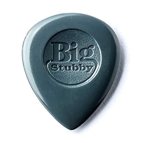 Jim Dunlop 445R3.0 Nylon Big Stubby, Black, 3.0mm, 24/Bag - Click to Buy