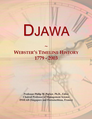 Djawa: Webster's Timeline History, 1779 - 2003 - Click to Buy