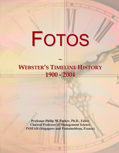 Fotos: Webster's Timeline History, 1900 - 2004