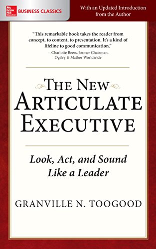 The New Articulate Executive: Look, Act and Sound Like a Leader - Click to Buy