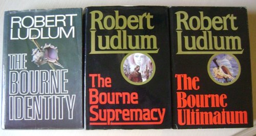 The Bourne Trilogy; Set of 3 Hardcovers - The Bourne Identity, The Bourne Supremacy, The Bourne Ultimatum (Volumes 1-3) - Click to Buy