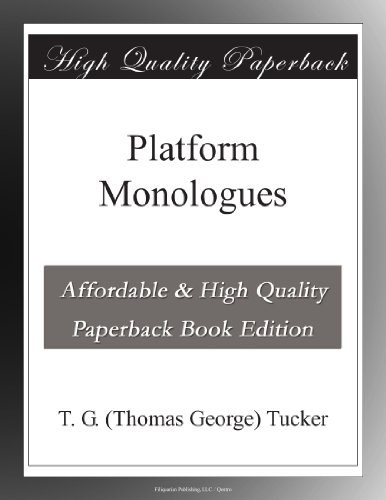 Platform Monologues - Click to Buy