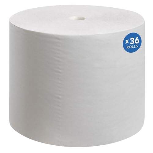 Scott® Essential Coreless High-Capacity Standard Roll Toilet Paper (04007), 2-Ply, White, (1,000 Sheets/Roll, 36 Rolls/Case, 36,000 Sheets/Case) - Click to Buy