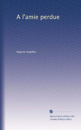 A l'amie perdue - Click to Buy
