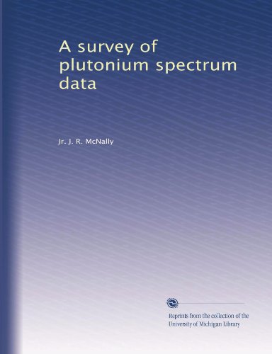 A survey of plutonium spectrum data - Click to Buy