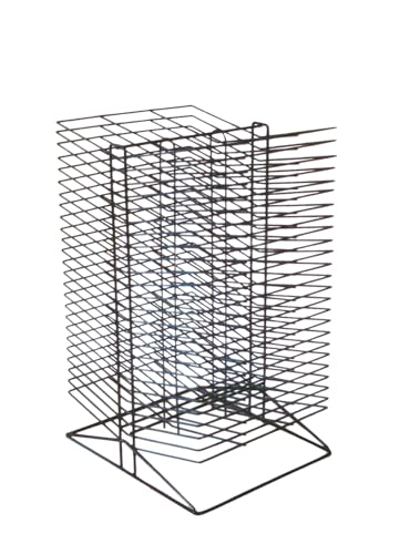 Sax 216782 All-Steel Wire Double-Sided Tabletop Rack - 17 x 20 x 30 inches - Black - Click to Buy