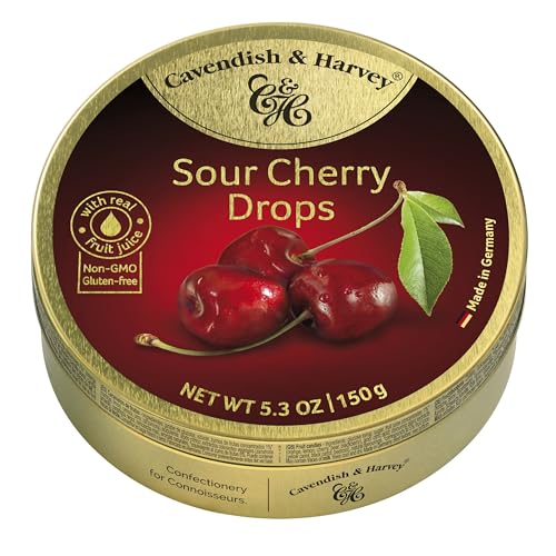 Cavendish & Harvey Fruit Tin - Cherry, 6-Ounce - Click to Buy