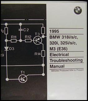 1995 BMW 318i/s/c 320i 325i/s/c M3 Electrical Troubleshooting Manual - Click to Buy