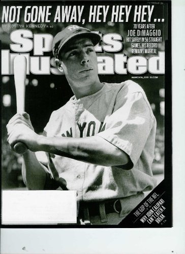 Sports Illustrated 70 Years After Joe DiMaggio . . .March 14, 2011 - Click to Buy