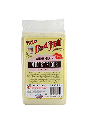 Bob's Red Mill Millet Flour, 23-Ounce (Pack of 4) - Click to Buy