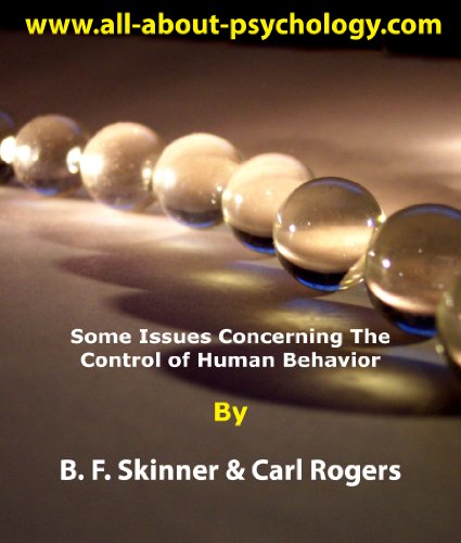 Some Issues Concerning The Control of Human Behavior - Click to Buy