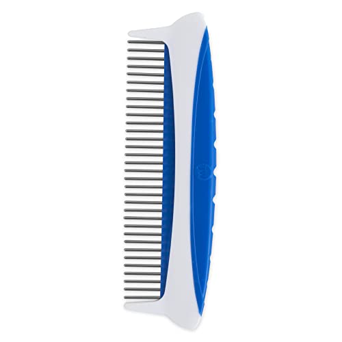 JW Pet Company 5-Inch Gripsoft Rotating Comfort Comb, Medium - Click to Buy