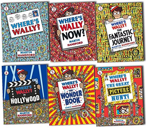 Where's Wally books: 6 large picture books box set (Where's Wally? Where's Wa... - Click to Buy