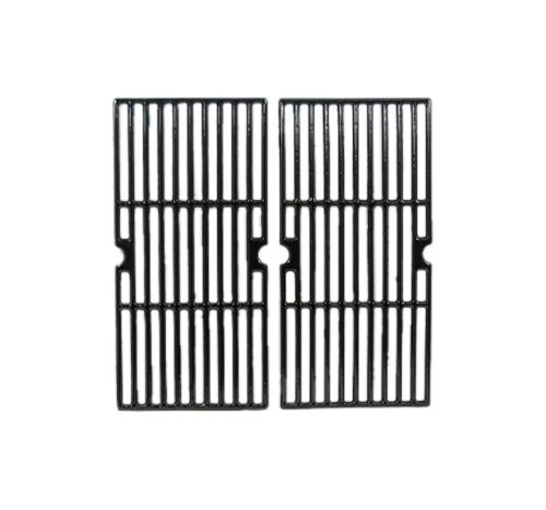Music City Metals 65022 Gloss Cast Iron Cooking Grid Replacement for Gas Grill Model Charbroil 463250210, Set of 2 - Click to Buy