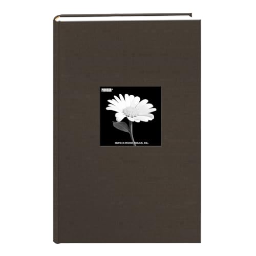 Pioneer Photo Albums 300 Pocket Fabric Frame Cover Photo Album, Warm Mocha - Click to Buy