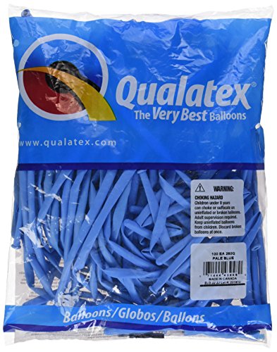 Qualatex 43948 260QPALE BLUE100CT Modellier- oder Drehballons - Click to Buy