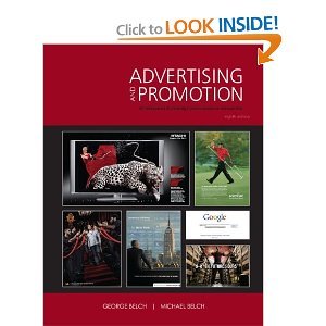 Advertising and Promotion 8th (Eighth) Edition byBelch - Click to Buy
