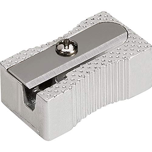 Integra Aluminum Pocket Sharpener, Steel, Silver (ITA42852) - Click to Buy