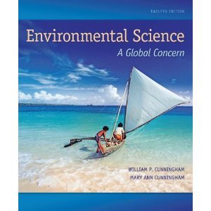 Environmental ScienceA Global Concern 12th (Twelveth) Edition byCunningham - Click to Buy