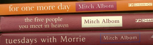 Mitch Albom set , For One More Day, The Five People In Heaven & Tuesdays with Morrie - Click to Buy