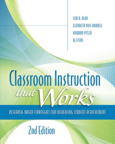 Classroom Instruction That Works: Research-Based Strategies for Increasing Student Achievement, 2nd edition - Click to Buy