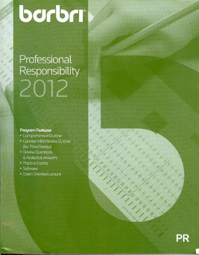 Barbri Professional Responsibility 2012 - Click to Buy
