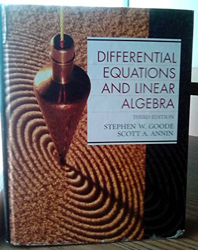 Differential Equations and Linear Algebra