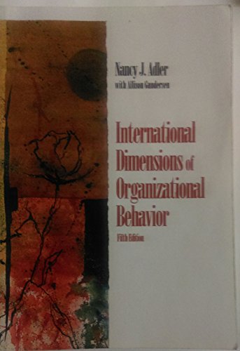 International Dimensions of Organizational Behavior 5th (fifth) edition - Click to Buy