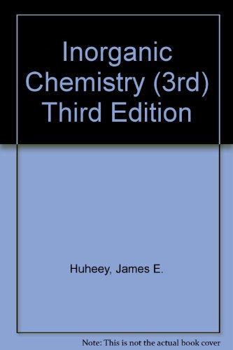 Inorganic Chemistry (3rd) Third Edition - Click to Buy