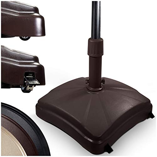 Shademobile Rolling Umbrella Base, Bronze