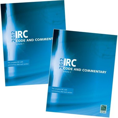 2012 IRC® Code and Commentary Combo, Vol. 1 & 2 - Click to Buy