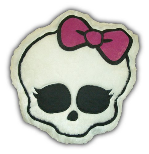 Mattel Monster High Glam Skullette Coussin câlin 40,6 x 38,1 cm - Click to Buy